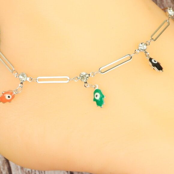 "Dainty Anklet for Women – Elegant Everyday Jewelry & Perfect Gift | MLCRC1022 - Picture 9 of 10